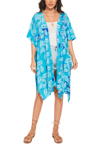 Turquoise HIPPIE Gypsy Hand Batik Kimono Cardigan Shawl Wrap Swimsuit Cover Up Jacket One SizeS50014536_0_image_IJUST_WORKING