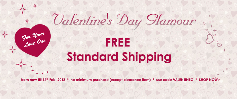 This valentine season we Free shipping Worldwide!!