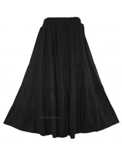 Women BOHO Gypsy Long Maxi Tiered Skirt XL 1X 2X 3X 18 20 22