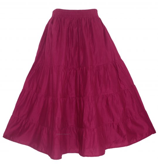 Plum Purple Tulle Skirt S