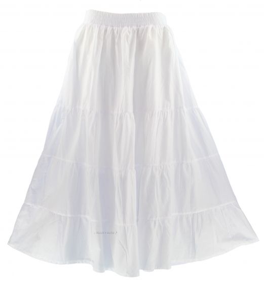White Crossover Back Top Maxi Skirt Sets – Gabi Swimwear