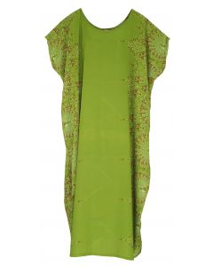 Olive Bohomein Flora Plus Size Kaftan Kimono Loungewear Maxi Long Dress XL 1X 2X