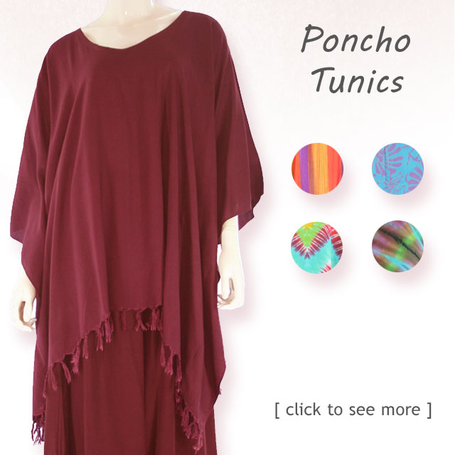Beautiful women's Plus Size Batik & Tie Dye Print tunic poncho